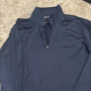 Nike dri-fit  XL men’s Navy Blue Quarter-Zip Pullover
